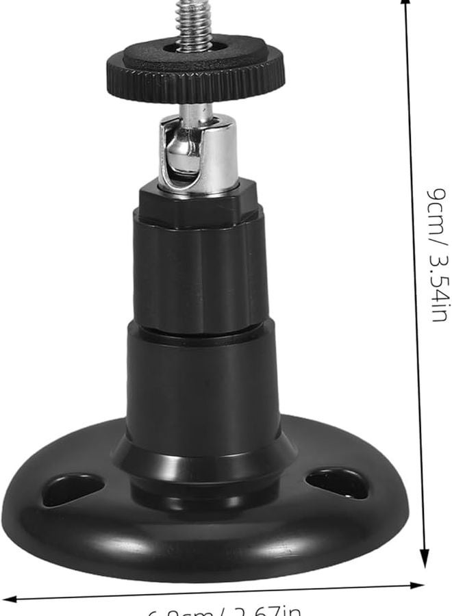 IMIKEYA 3 Pack Adjustable Wall Mount Bracket For Security Cameras Easy Installation Sturdy - Image 2